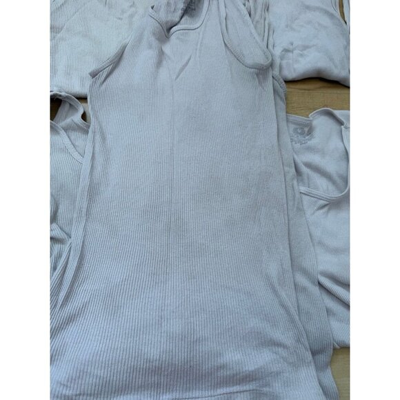Hanes men’s size small white tank tops pack of 8 - Picture 10 of 12